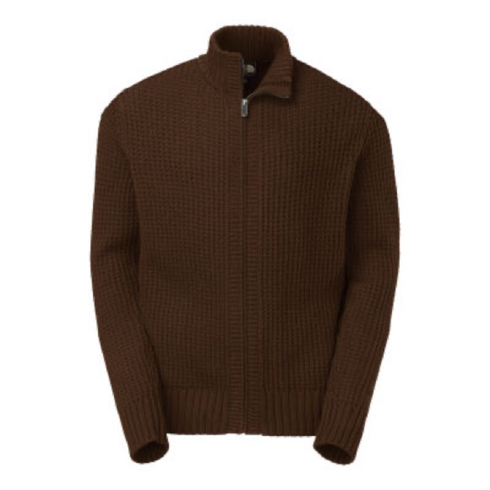 The North Face Fin Hill Full Zip Chunky Sweater